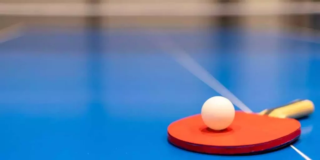 How to finish a table for a ping pong ball.