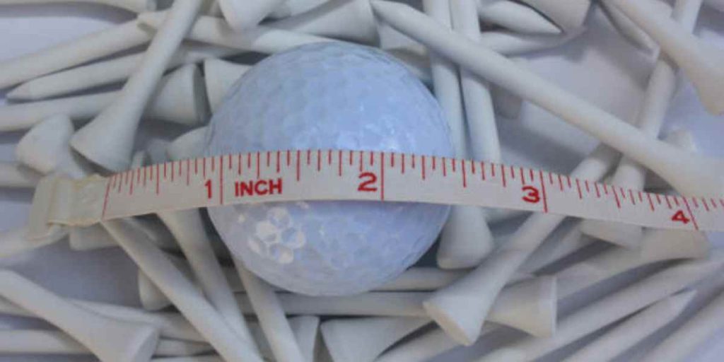 How big is a golf ball